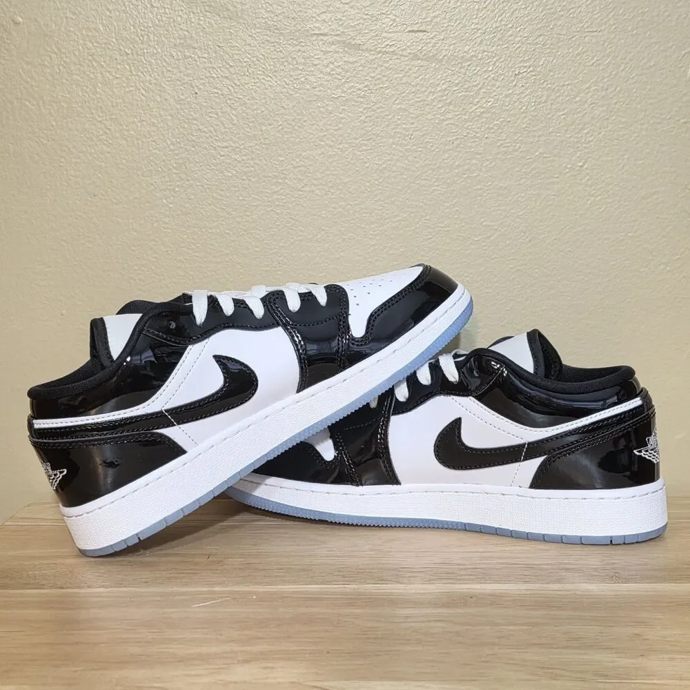 Air Jordan 1 Low SE GS Concord Black White DV1333-100 Youth Size 6.5Y Women's 8